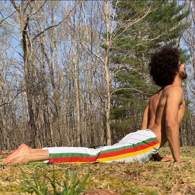 Bhujangasana or Cobra pose of Yoga &nbsp;(Instagram/cronesima)