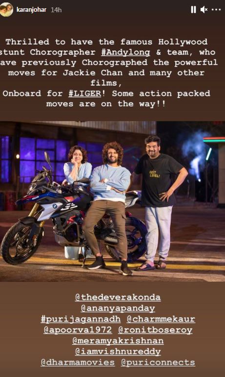 A screenshot of Karan's post.