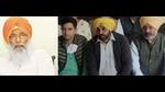 Shiromani Akali Dal (Democratic) president Sukhdev Singh Dhindsa and his son Parminder Singh Dhindsa met Aam Aadmi Party Punjab affairs co-incharge Raghav Chadha (right) in Chandigarh recently. Punjab AAP chief Bhagwant Mann and leader of the opposition Harpal Cheema are also seen. (HT file photo) Shiromani Akali Dal (Democratic) president Sukhdev Singh Dhindsa and his son Parminder Singh Dhindsa met Aam Aadmi Party Punjab affairs co-incharge Raghav Chadha (right) in Chandigarh recently. Punjab AAP chief Bhagwant Mann and leader of the opposition Harpal Cheema are also seen. (HT file photo)
