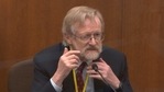 Dr. Martin Tobin testifies in the trial of former Minneapolis police Officer Derek Chauvin at the Hennepin County Courthouse in Minneapolis.(AP) Dr. Martin Tobin testifies in the trial of former Minneapolis police Officer Derek Chauvin at the Hennepin County Courthouse in Minneapolis.(AP)
