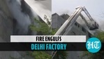 Fire at Dilshad Garden factory, over 100 personnel deployed to douse blaze Fire at Dilshad Garden factory, over 100 personnel deployed to douse blaze