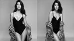 Shanaya Kapoor in monokini and trench coat(Instagram/ shanayakapoor02 ) Shanaya Kapoor in monokini and trench coat(Instagram/ shanayakapoor02 )