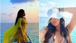 Janhvi Kapoor is in the Maldives. Janhvi Kapoor is in the Maldives.
