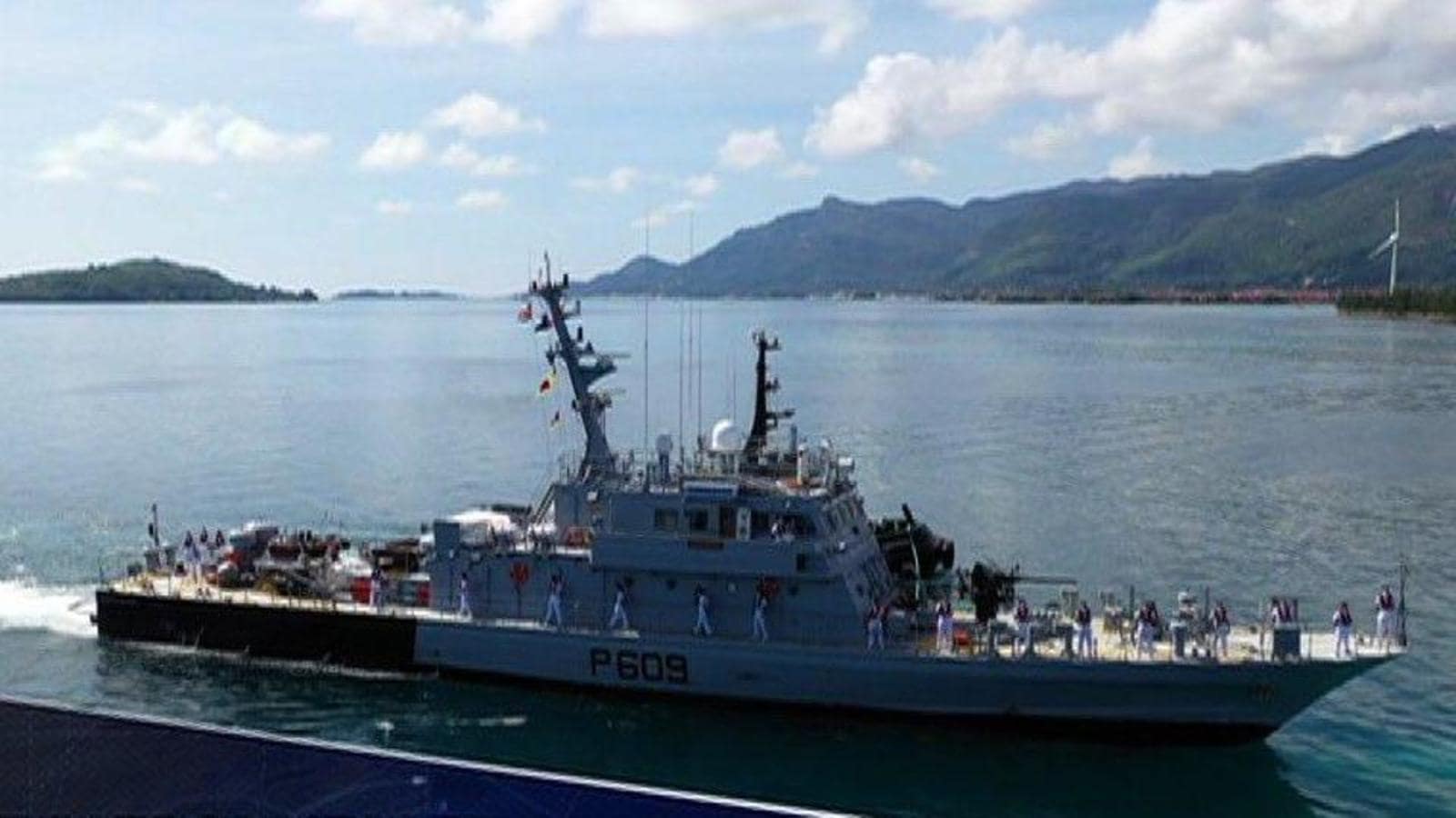 India hands over ₹100 cr patrol boat to boost Seychelles' maritime security  | Hindustan Times