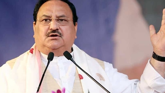 BJP president J P Nadda said the shooting on fishermen has stopped after Prime Minister Modi became the PM.(ANI Photo) BJP president J P Nadda said the shooting on fishermen has stopped after Prime Minister Modi became the PM.(ANI Photo)