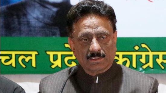 He said Congress gave such a tough competition to the BJP during the election campaign that it had to rope in the entire Cabinet and even the national leaders. (HT file) He said Congress gave such a tough competition to the BJP during the election campaign that it had to rope in the entire Cabinet and even the national leaders. (HT file)