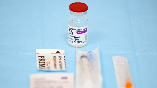 An AstraZeneca vaccination kit is placed on a table at a vaccination center in Bucharest, Romania. (AP File Photo) An AstraZeneca vaccination kit is placed on a table at a vaccination center in Bucharest, Romania. (AP File Photo)
