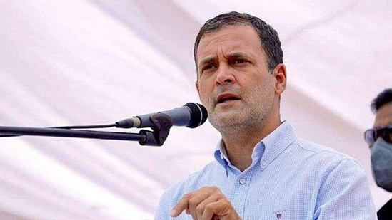 Congress leader Rahul Gandhi. (ANI)(HT_PRINT) Congress leader Rahul Gandhi. (ANI)(HT_PRINT)