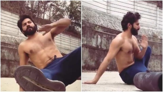 Varun Dhawan shares new fitness video from Arunachal Pradesh(Instagram/ varundvn)