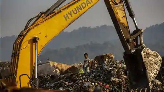 A team of officials found nearly 50 children working at the landfill with their families. (Representational photo) A team of officials found nearly 50 children working at the landfill with their families. (Representational photo)