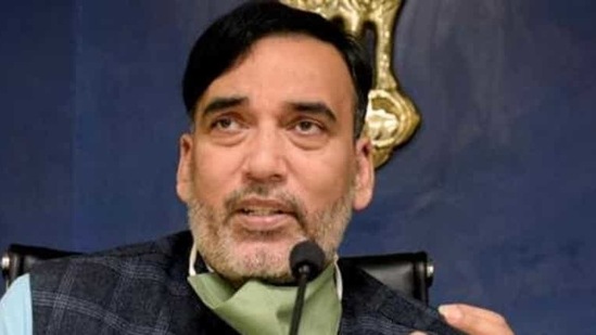 Delhi minister and AAP leader Gopal Rai. (File photo) Delhi minister and AAP leader Gopal Rai. (File photo)