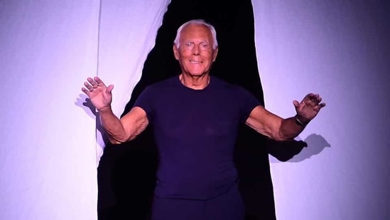 Giorgio Armani could consider an Italian partner: Magazine | Fashion Trends  - Hindustan Times