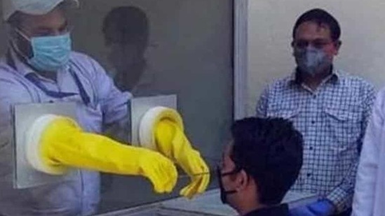 While 60 tested positive till Tuesday, 20 more tested positive in the RT-PCR tests conducted by Haridwar district health department in the institute on Wednesday.(ANI file photo) While 60 tested positive till Tuesday, 20 more tested positive in the RT-PCR tests conducted by Haridwar district health department in the institute on Wednesday.(ANI file photo)