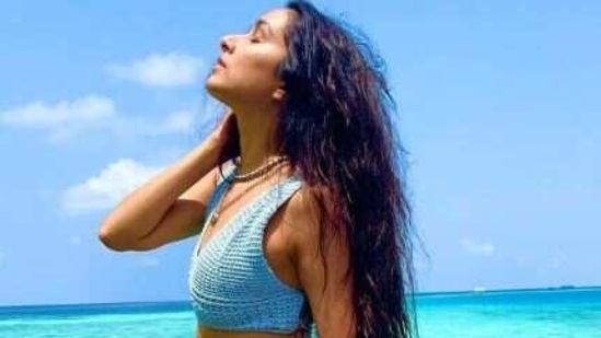 Shraddha Kapoor is in the Maldives.