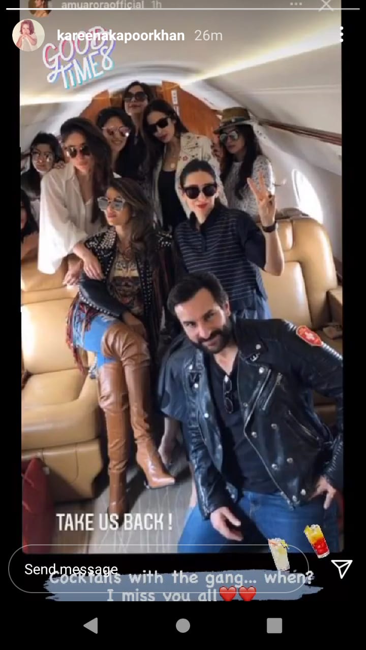 Amrita Arora took to Instagram and shared several stories. Amrita Arora took to Instagram and shared several stories.