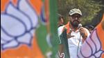 BJP candidate Babul Supriyo, who represents the Asansol Lok Sabha seat in Bengal’s West Burdwan district, faces a tough fight at the Tollygunge seat in south Kolkata. (PTI PHOTO.) BJP candidate Babul Supriyo, who represents the Asansol Lok Sabha seat in Bengal’s West Burdwan district, faces a tough fight at the Tollygunge seat in south Kolkata. (PTI PHOTO.)