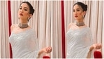 Gauahar Khan in ivory saree(Instagram/gauaharkhan ) Gauahar Khan in ivory saree(Instagram/gauaharkhan )