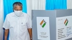 The 76-year-old was the star campaigner of the ruling Left Democratic Front and he had travelled extensively in last two weeks.(PTI) The 76-year-old was the star campaigner of the ruling Left Democratic Front and he had travelled extensively in last two weeks.(PTI)