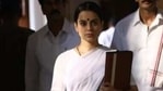 Thalaivi stars Kangana Ranaut in the lead role. Thalaivi stars Kangana Ranaut in the lead role.