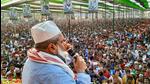 AIUDF presiden Badruddin Ajmal addresses a party rally at Sarukhetri in Barpeta district, Assam. (File photo) AIUDF presiden Badruddin Ajmal addresses a party rally at Sarukhetri in Barpeta district, Assam. (File photo)