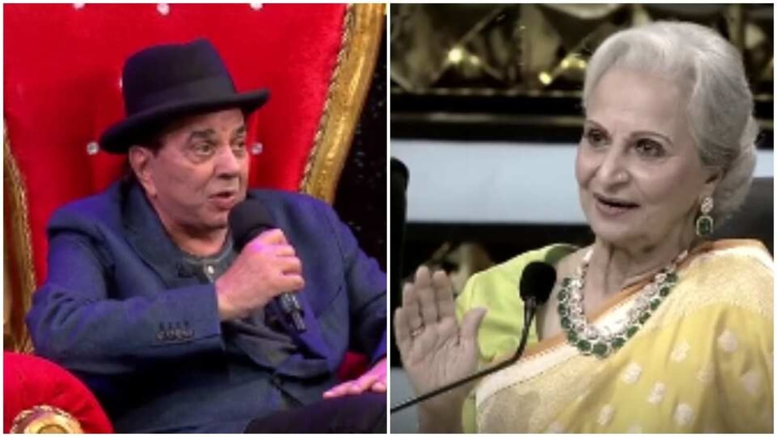 Dharmendra reveals he was smitten by Waheeda Rehman after watching Chaudhvin Ka Chand: 'Hungama ho gaya tha'