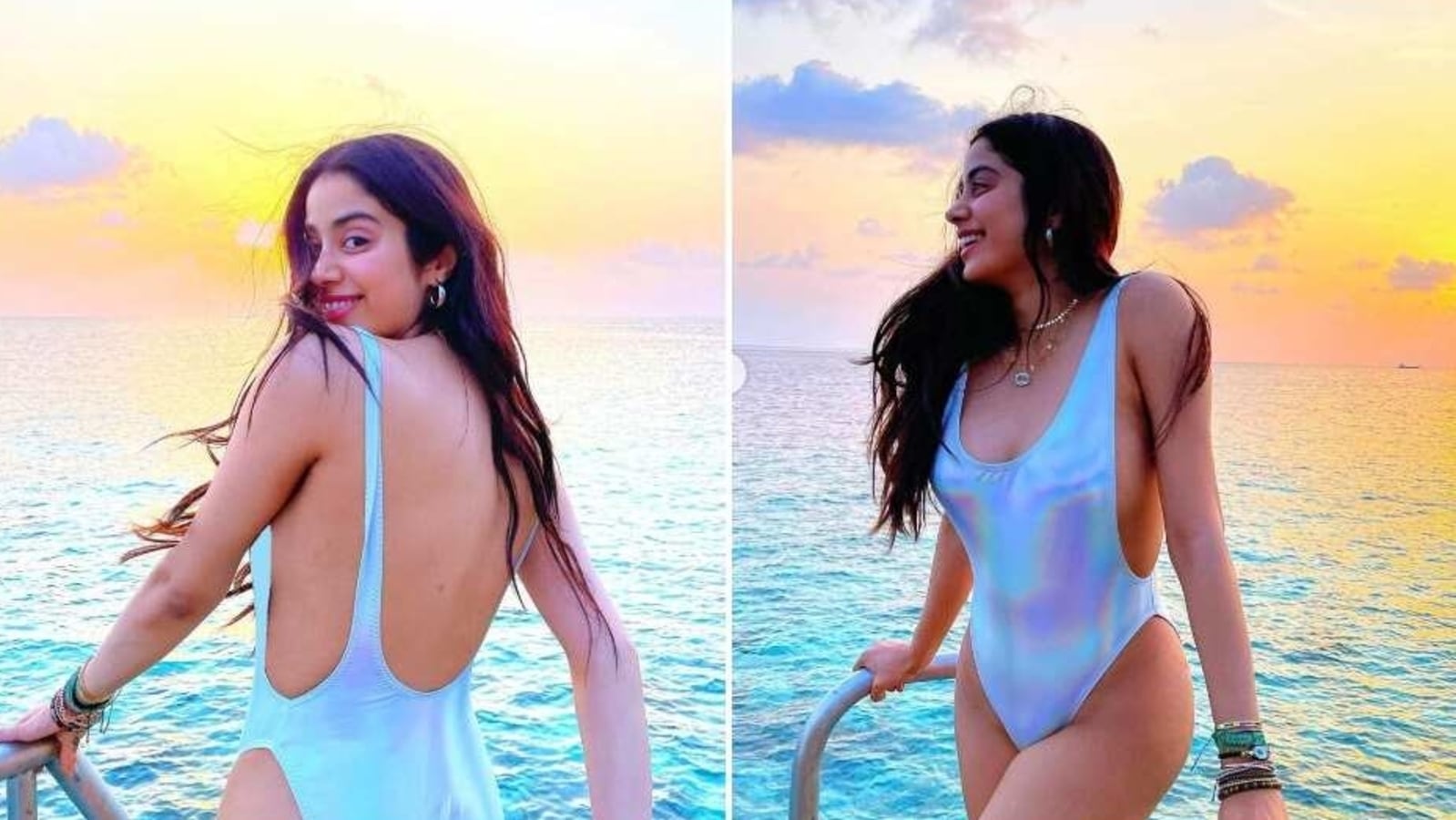 Janhvi Kapoor Shares Swimsuit Pics From Maldives Vacation Fans Say These Pictures Are Blessing