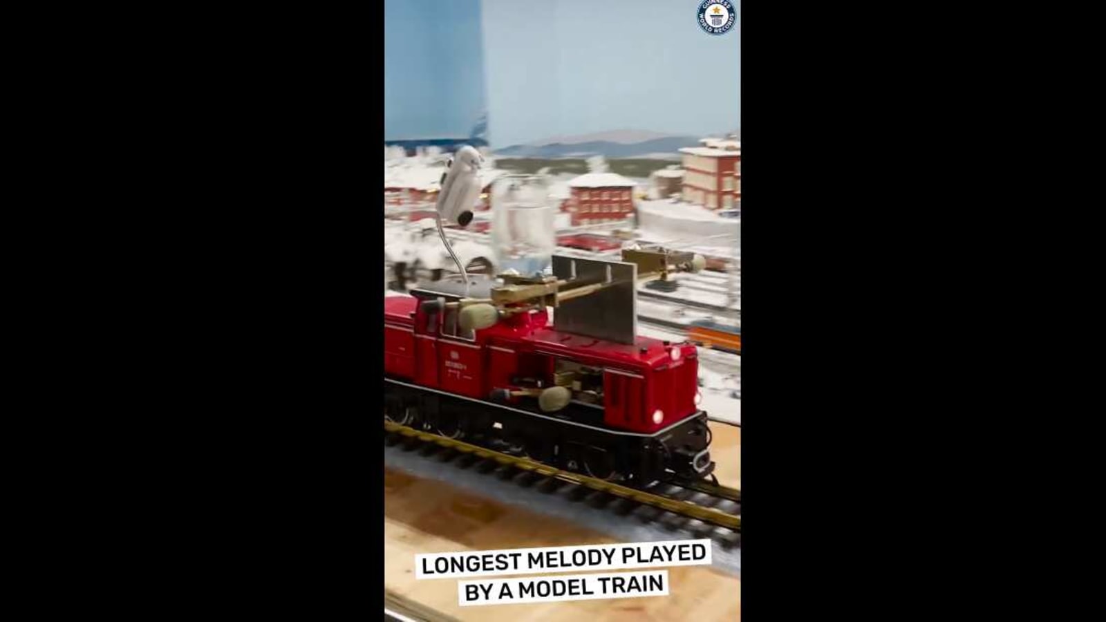 This Viral Video Of Longest Melody Played By A Model Train Will Leave