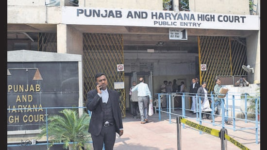 Punjab and Haryana High Court in Chandigarh. (HT File) Punjab and Haryana High Court in Chandigarh. (HT File)