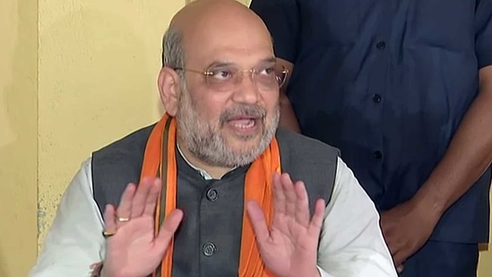 “Anguished over the demise of Bengal’s daughter Shova Majumdar ji, who was brutally beaten by TMC goons. The pain &amp; wounds of her family will haunt Mamata didi for long," Union Home Minister Amit Shah tweeted.(ANI)