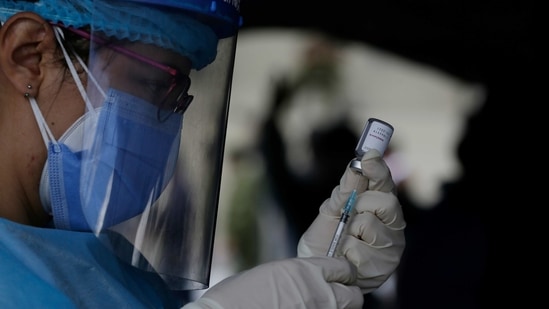 Britain has continued to use its homegrown AstraZeneca vaccine since it became the first country to start rolling it out at the start of January. (AP) Britain has continued to use its homegrown AstraZeneca vaccine since it became the first country to start rolling it out at the start of January. (AP)