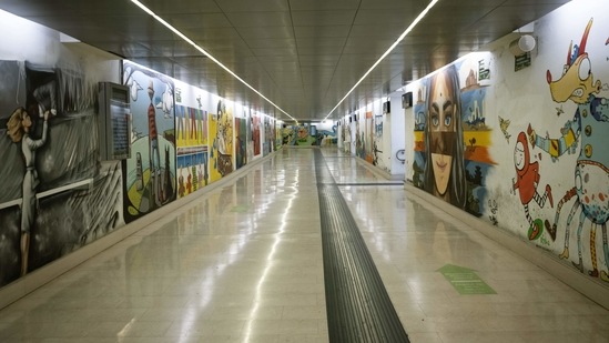 An empty concourse at a train station in Milan, Italy, on Tuesday, March 2, 2021. Italy's new government may soon seek parliamentary approval for more stimulus spending as a sluggish vaccination campaign and new coronavirus strains extend the nation�s reliance on fiscal support. Photographer: Gianmarco Maraviglia/Bloomberg (Bloomberg) An empty concourse at a train station in Milan, Italy, on Tuesday, March 2, 2021. Italy's new government may soon seek parliamentary approval for more stimulus spending as a sluggish vaccination campaign and new coronavirus strains extend the nation�s reliance on fiscal support. Photographer: Gianmarco Maraviglia/Bloomberg (Bloomberg)