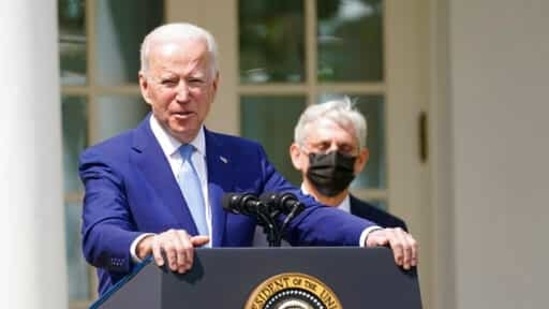 President Joe Biden speaks about gun violence prevention. (AP) President Joe Biden speaks about gun violence prevention. (AP)