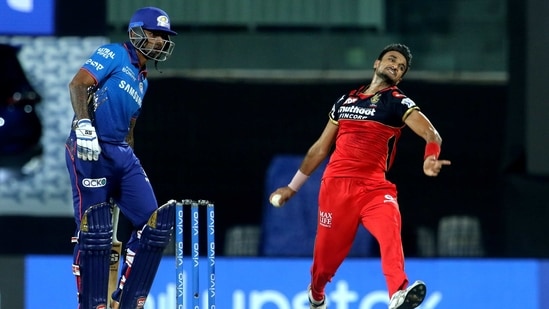 Harshal Patel of Royal Challengers Bangalore (PTI) Harshal Patel of Royal Challengers Bangalore (PTI)