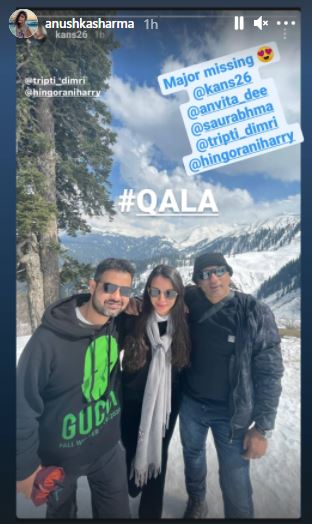Anushka Shamra shared this picture. Anushka Shamra shared this picture.