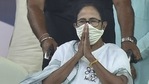 The fresh notice cited Banerjee’s speeches on March 28 and April 7 in which she allegedly accused central forces of intimidating voters.(PTI Photo) The fresh notice cited Banerjee’s speeches on March 28 and April 7 in which she allegedly accused central forces of intimidating voters.(PTI Photo)