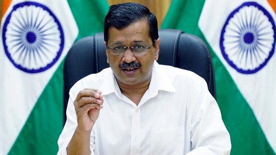 Delhi chief minister Arvind Kejriwal pointed out that if vaccination begins at a mass level at non-hospital facilities, the Covid-19 disease can be brought under control.(ANI file photo) Delhi chief minister Arvind Kejriwal pointed out that if vaccination begins at a mass level at non-hospital facilities, the Covid-19 disease can be brought under control.(ANI file photo)