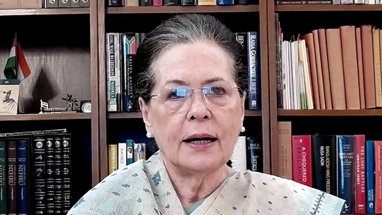 “The (Narendra) Modi government has mismanaged the Covid situation. It has exported the vaccines and allowed a shortage to be created in India,” the Gandhi said at the meeting.(ANI file photo) “The (Narendra) Modi government has mismanaged the Covid situation. It has exported the vaccines and allowed a shortage to be created in India,” the Gandhi said at the meeting.(ANI file photo)