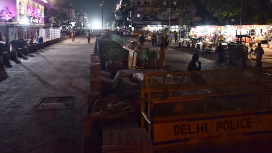 The fresh restrictions were announced a day after Delhi recorded 8,521 infections were recorded, the second-highest all-time daily tally.(Sanchit Khanna/HT Photo) The fresh restrictions were announced a day after Delhi recorded 8,521 infections were recorded, the second-highest all-time daily tally.(Sanchit Khanna/HT Photo)