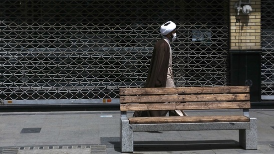 Businesses, schools, theatres and sports facilities have been forced to shut and gatherings are banned during the month of Ramadan that begins on Wednesday. In picture - Shops closed in Tehran's Grand Bazaar. (AP) Businesses, schools, theatres and sports facilities have been forced to shut and gatherings are banned during the month of Ramadan that begins on Wednesday. In picture - Shops closed in Tehran's Grand Bazaar. (AP)