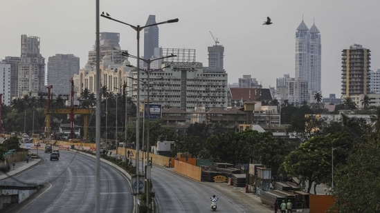 Currently, weekend restrictions and night curfews have been imposed to curb the spread of coronavirus infections in Maharashtra. In picture - Empty Marine Drive road in Mumbai. (Bloomberg) Currently, weekend restrictions and night curfews have been imposed to curb the spread of coronavirus infections in Maharashtra. In picture - Empty Marine Drive road in Mumbai. (Bloomberg)