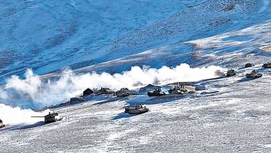 The 11th round of talks between corps commander-ranked officers was expected to focus on outstanding problems with the People’s Liberation Army (PLA) at Hot Springs, Gogra and Depsang. (AP Photo)