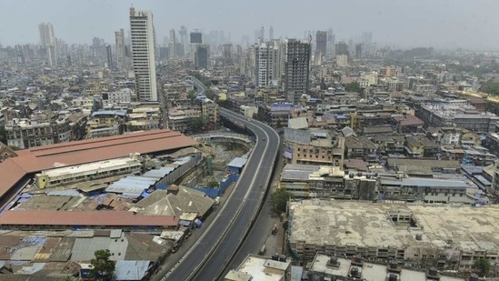 JJ flyover (Anshuman Poyrekar/HT Photo)