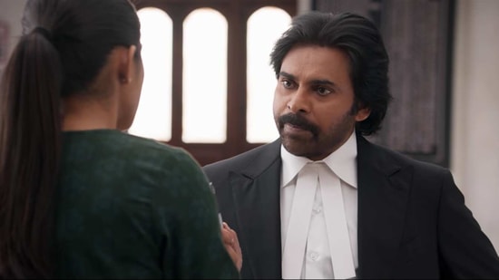 Vakeel Saab review: Pawan Kalyan plays the defence lawyer in the movie,