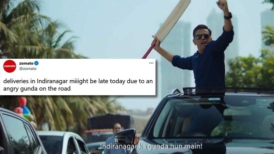 Zomato's clarification post on their Rahul Dravid’s ‘gunda’ ad related tweet prompted people to share all sorts of comments. (Twitter/@Zomato) Zomato's clarification post on their Rahul Dravid’s ‘gunda’ ad related tweet prompted people to share all sorts of comments. (Twitter/@Zomato)