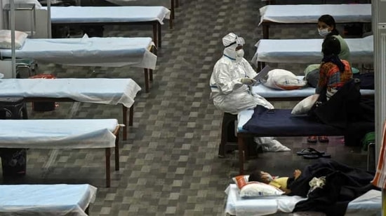 The government also ordered for the opening of a 100-bed Covid health centre for patients, who need monitoring but can manage without hospitalisation. (Biplov Bhuyan/HT file photo) The government also ordered for the opening of a 100-bed Covid health centre for patients, who need monitoring but can manage without hospitalisation. (Biplov Bhuyan/HT file photo)