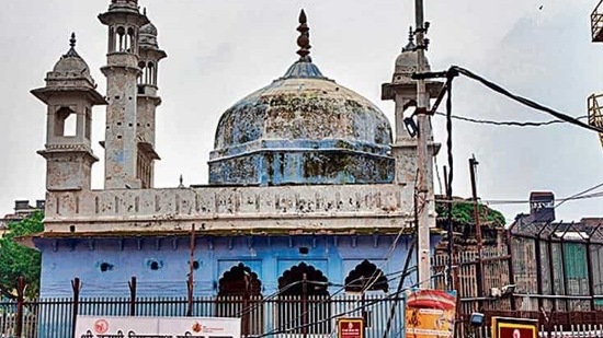The Gyanvapi mosque in Varanasi. (Shutterstock) The Gyanvapi mosque in Varanasi. (Shutterstock)