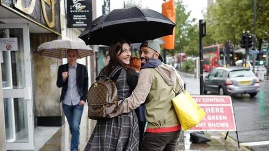 Sonam Kapoor shared a picture with husband Anand Ahuja.