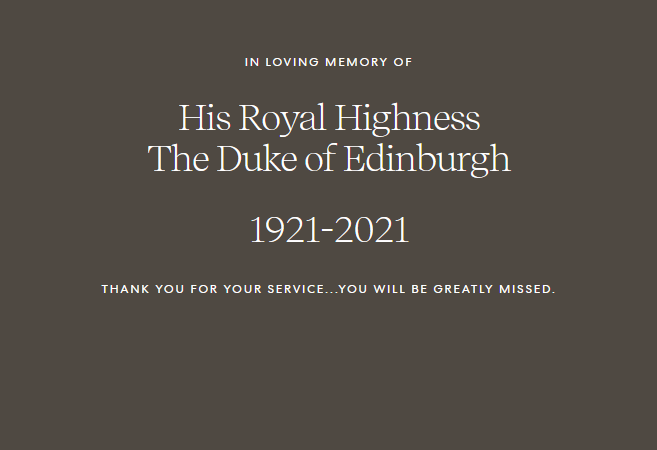 The Duke and Duchess of Sussex, shared the note on their website Archewell.