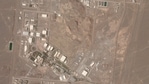 This satellite photo from Planet Labs Inc. shows Iran's Natanz nuclear facility on Wednesday, April 7, 2021.(via AP) This satellite photo from Planet Labs Inc. shows Iran's Natanz nuclear facility on Wednesday, April 7, 2021.(via AP)