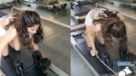 Janhvi Kapoor shares a video from her gym. Janhvi Kapoor shares a video from her gym.
